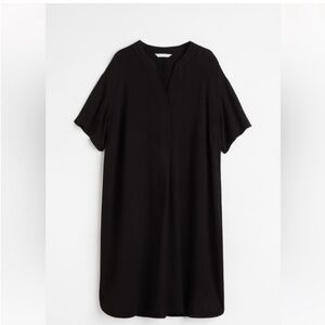H&M Black Shirt Dress